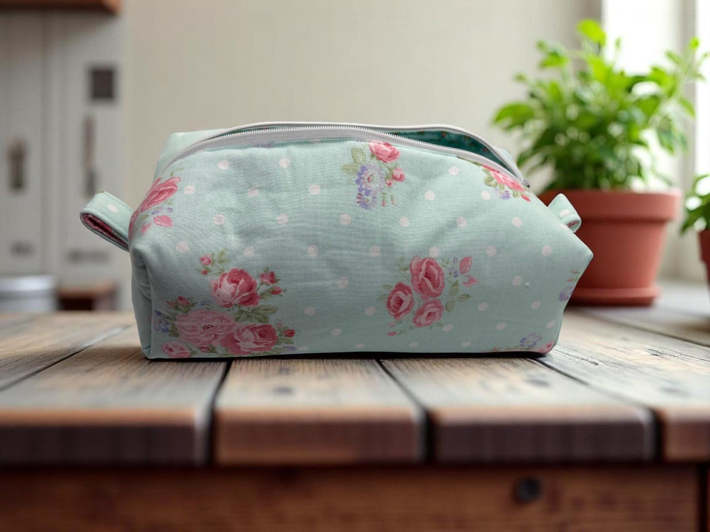 Zippered Toiletry Bag & Makeup Pouch (Multiple Designs)
