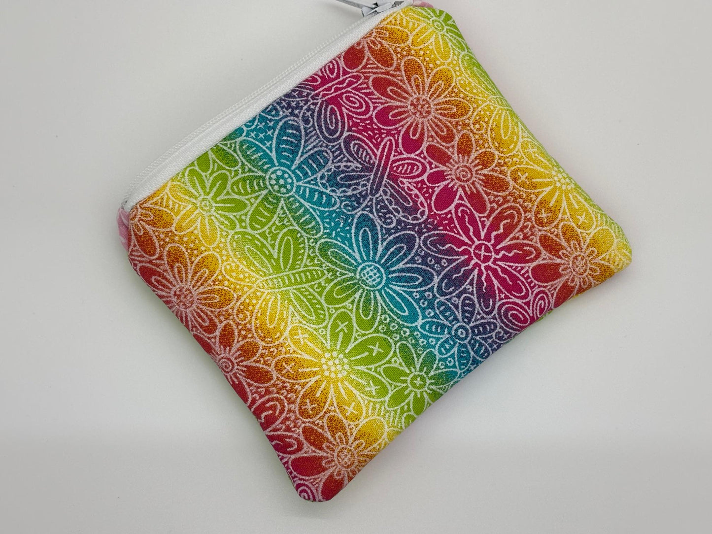 Quilted Mini Zippered Pouch