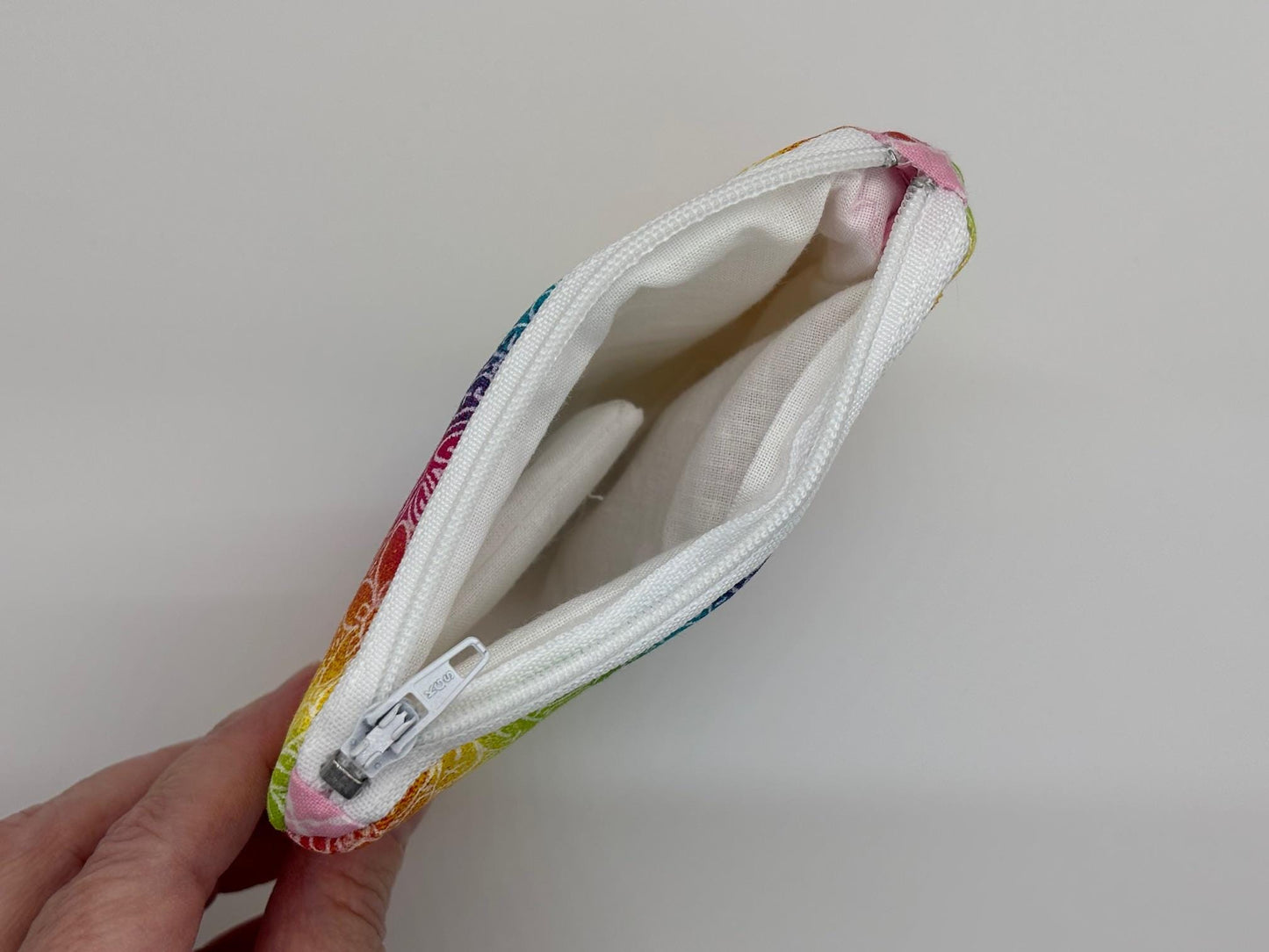 Quilted Mini Zippered Pouch