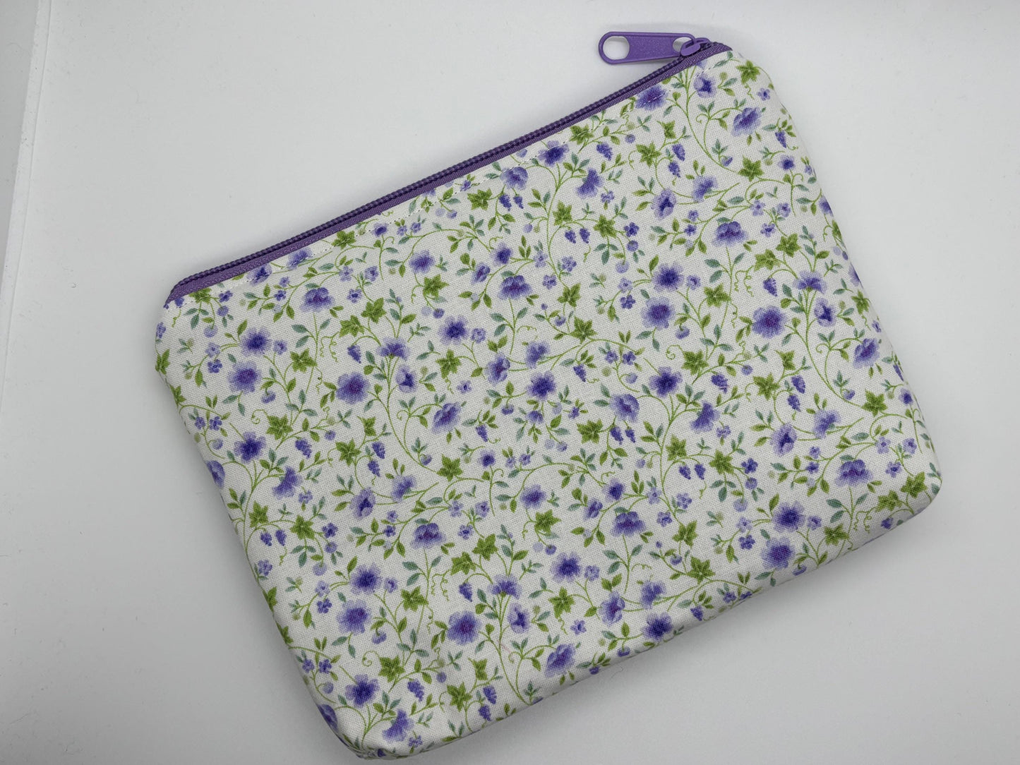 Zippered Flat Bottom Pouch - Durable Makeup Bag, Travel Organizer, Cute Storage Case for Cosmetics & Accessories