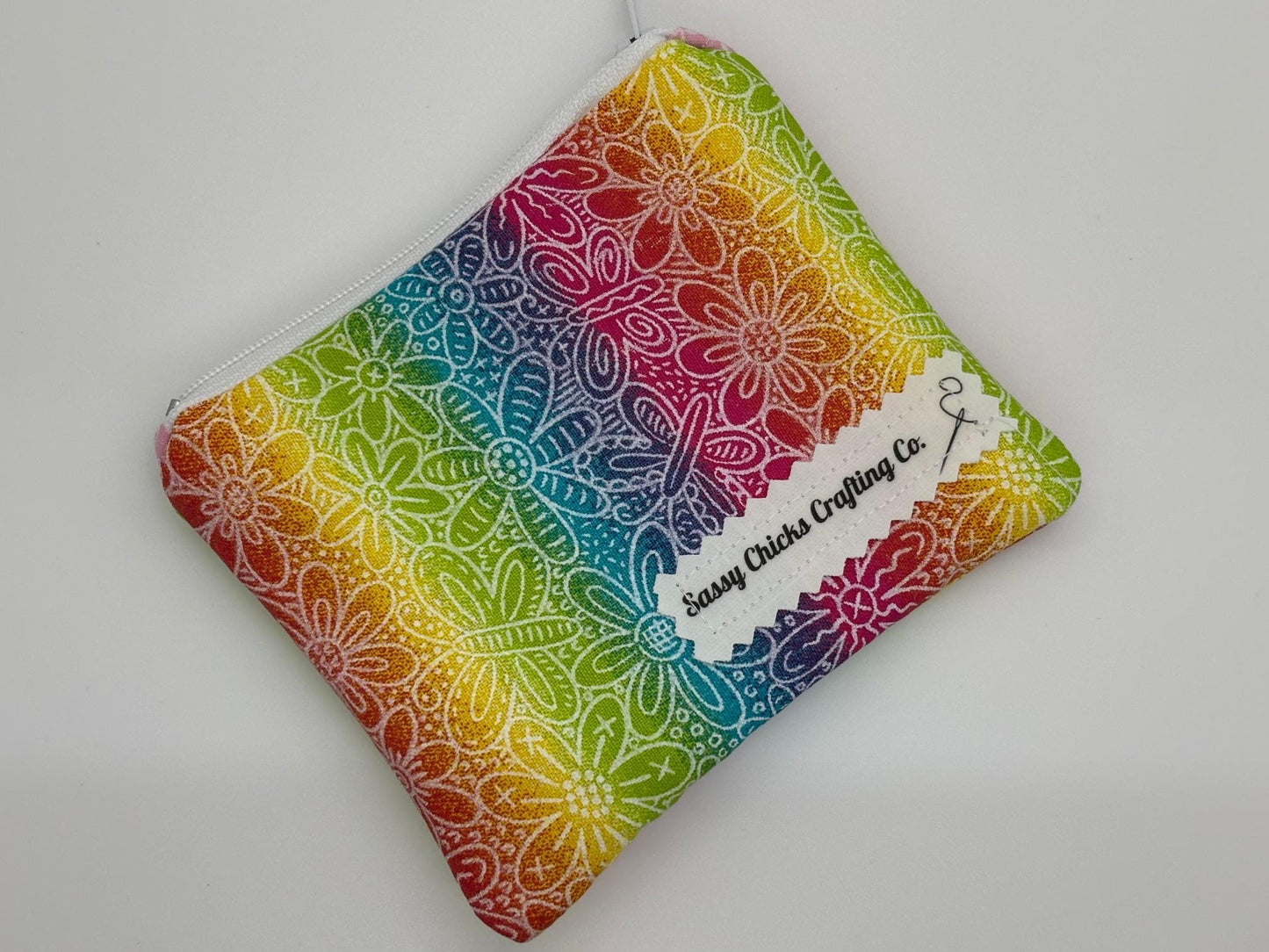 Quilted Mini Zippered Pouch
