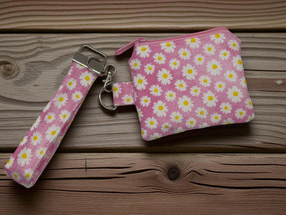 Keychain Wallet, Compact Wallet, Card Holder Keychain, Keyring Wallet, Everyday Carry, Minimalist Wallet, Coin Pouch