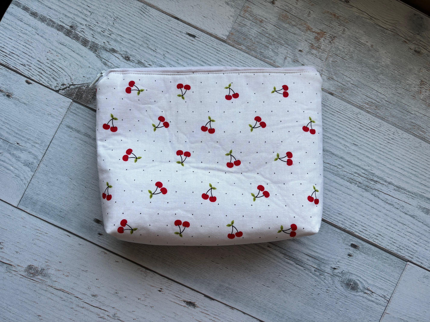 Zippered Flat Bottom Pouch - Durable Makeup Bag, Travel Organizer, Cute Storage Case for Cosmetics & Accessories