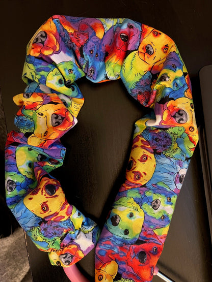 Stethoscope Cover, Stethoscope Sleeve, Stethoscope, Reusable Stethoscope Cover, - Colorful Dogs (Limited)