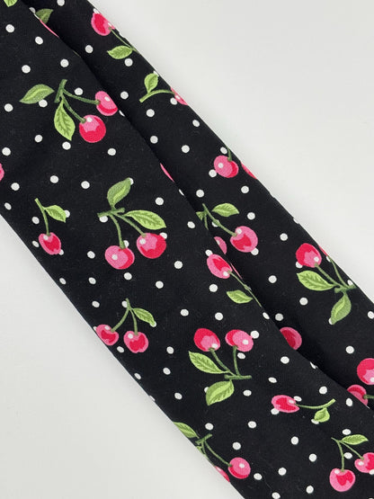 Stethoscope Cover - Polka Dot Cherry Cotton Cover, Cute Accessory for Nurses & Medical Professionals, Personalized Gift