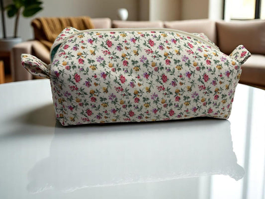 Zippered Toiletry Bag & Makeup Pouch (Multiple Designs)