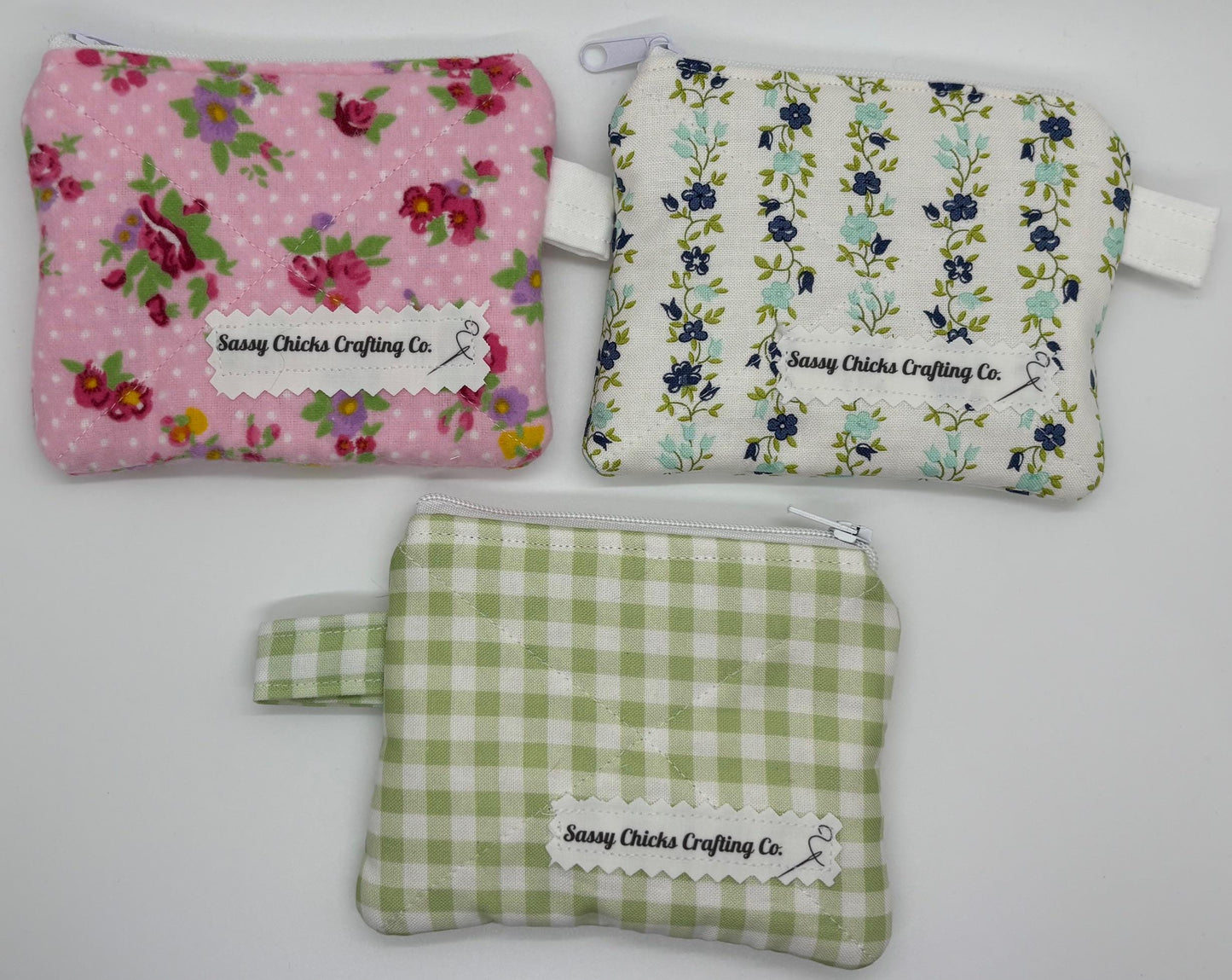 Zippered Coin Pouch | Cute and Compact Wallet for Coins, Keys or Cards | Perfect Gift for Her | Handmade & Unique Accessories