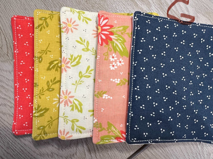 Fabric Coasters - Floral Drink Coasters Set, Multiple Bundles for Home Decor / Entertaining, Eco-Friendly & Washable