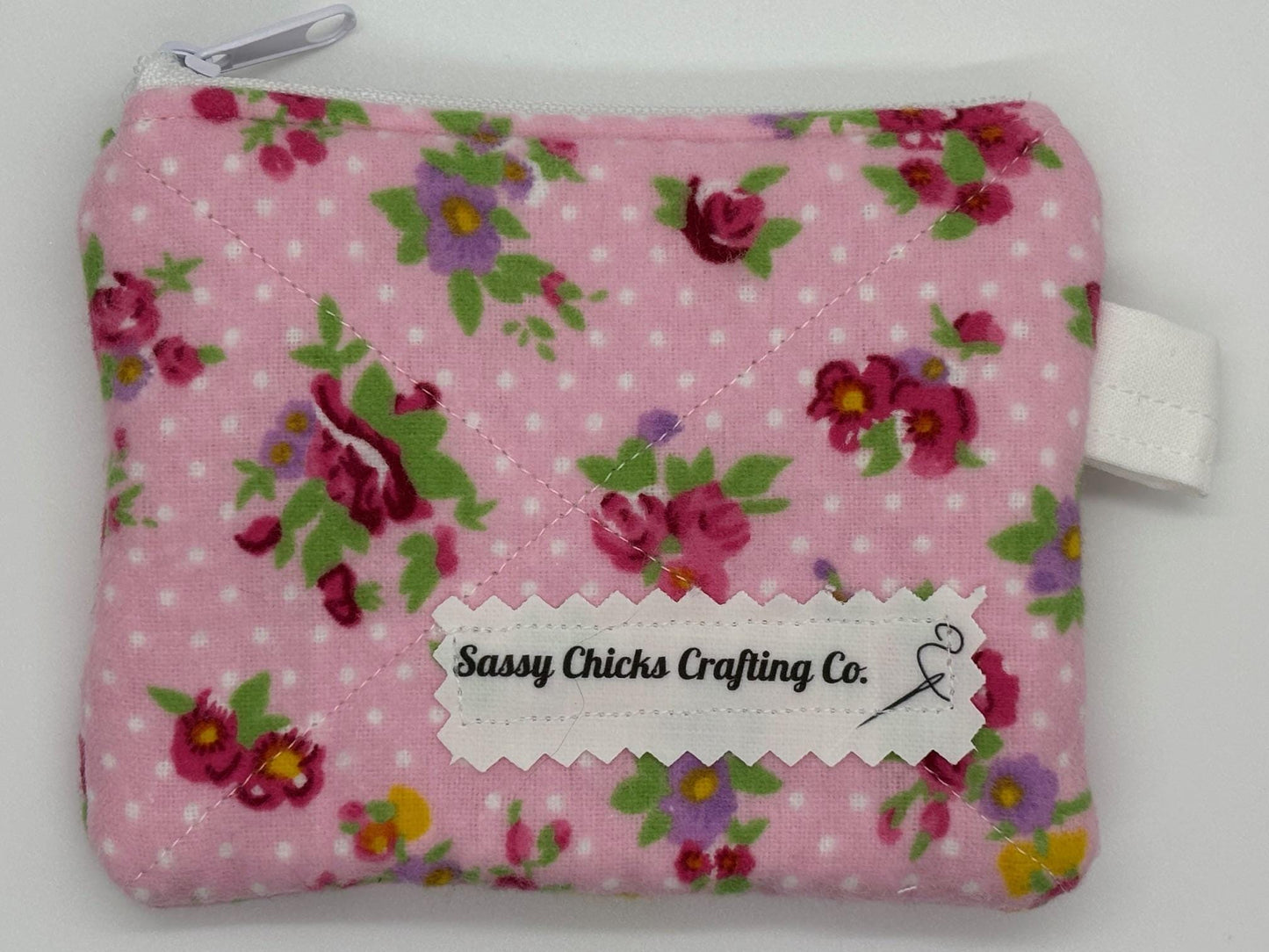 Zippered Coin Pouch | Cute and Compact Wallet for Coins, Keys or Cards | Perfect Gift for Her | Handmade & Unique Accessories