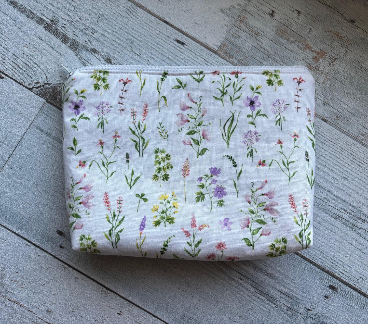 Zippered Flat Bottom Pouch - Durable Makeup Bag, Travel Organizer, Cute Storage Case for Cosmetics & Accessories