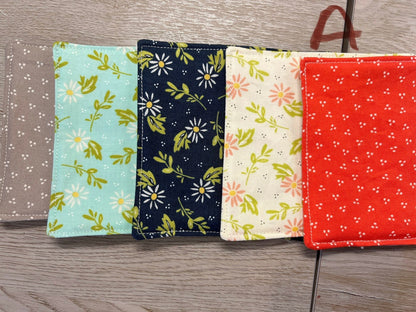 Fabric Coasters - Floral Drink Coasters Set, Multiple Bundles for Home Decor / Entertaining, Eco-Friendly & Washable