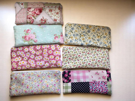 Zippered Pencil Pouch Organizer for School & Office,  Pen Case, Small Travel Makeup Bag, Cute Stationery Holder