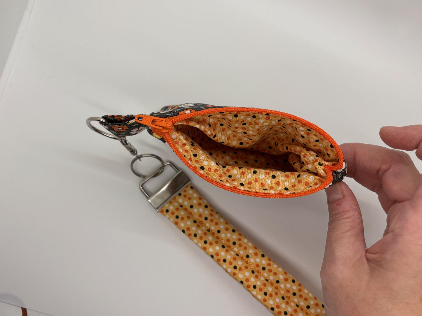 Keychain Wallet, Compact Wallet, Card Holder Keychain, Keyring Wallet, Everyday Carry, Minimalist Wallet,  Limited Halloween Collection