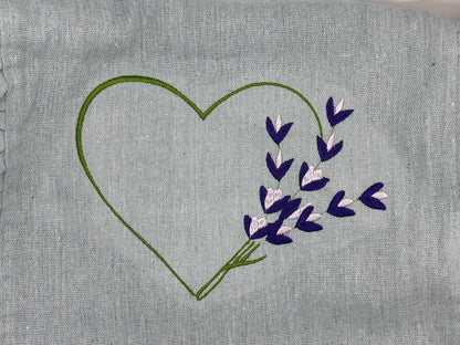 Blue Embroidered Table Runner, Table Runner, Blue Table Runner