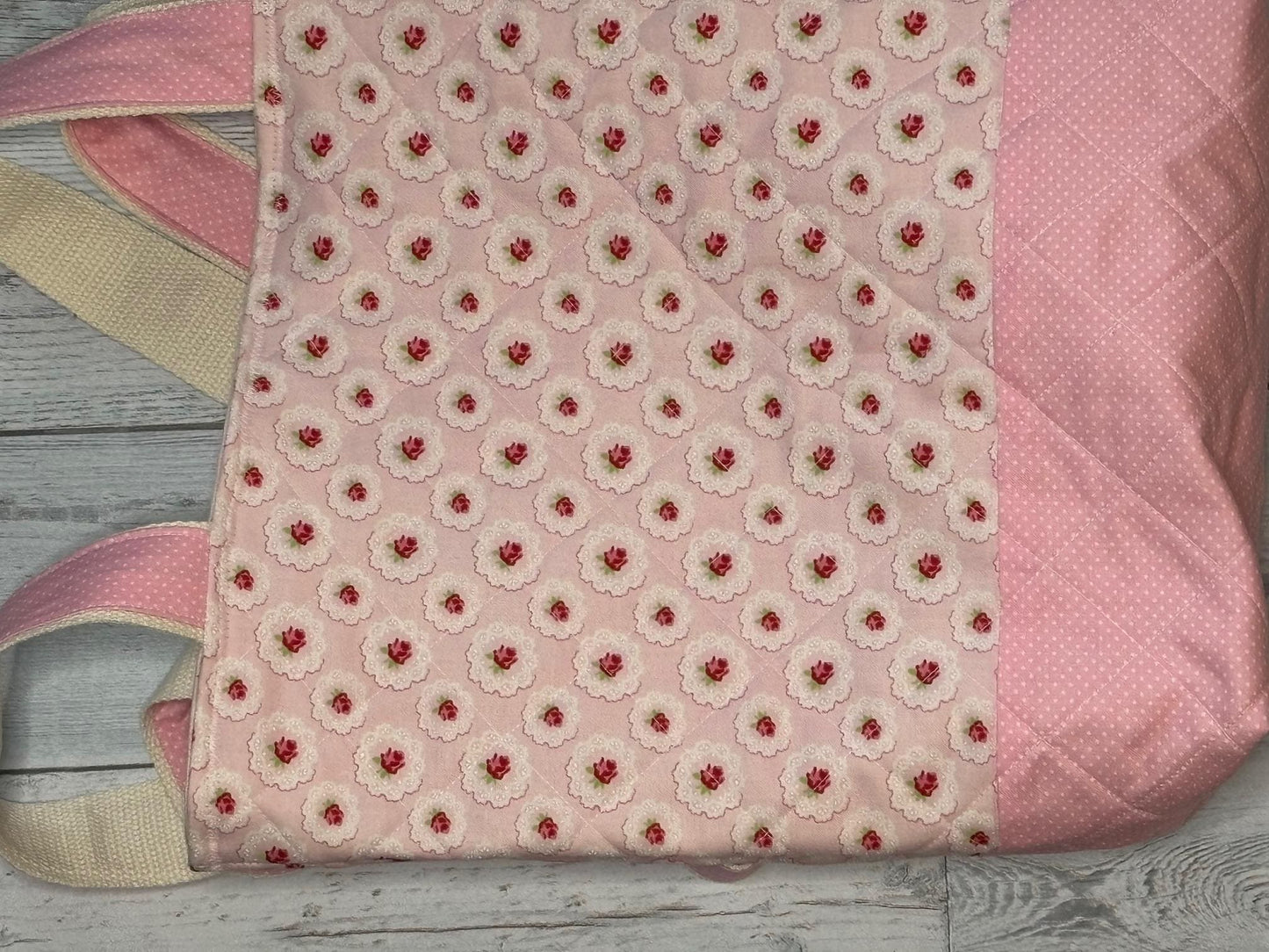Quilted, Handmade, One of a Kind Tote Bag