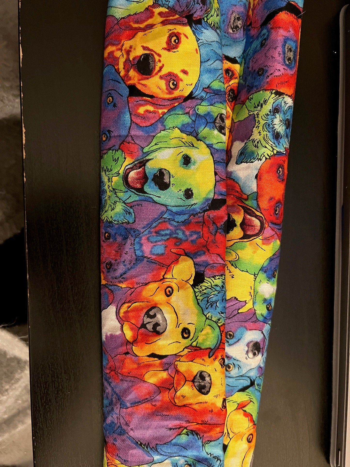 Stethoscope Cover, Stethoscope Sleeve, Stethoscope, Reusable Stethoscope Cover, - Colorful Dogs (Limited)
