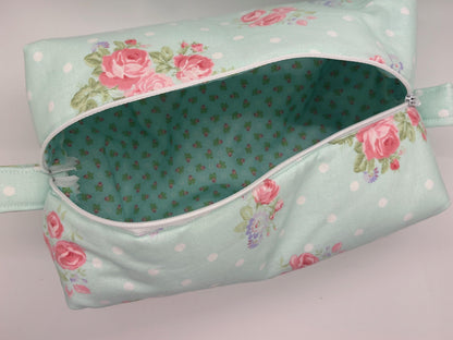 Zippered Toiletry Bag & Makeup Pouch (Multiple Designs)