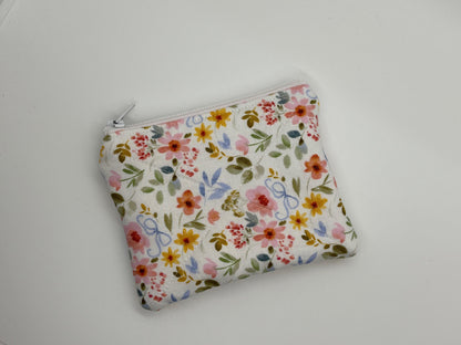 Mini Zippered Pouch- Multiple Styles